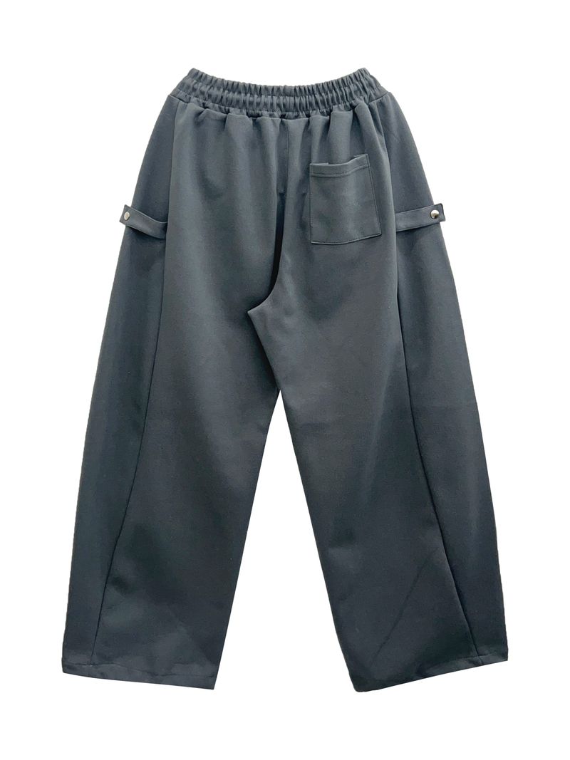 Pinch Side Snap Sweat Pants 6C