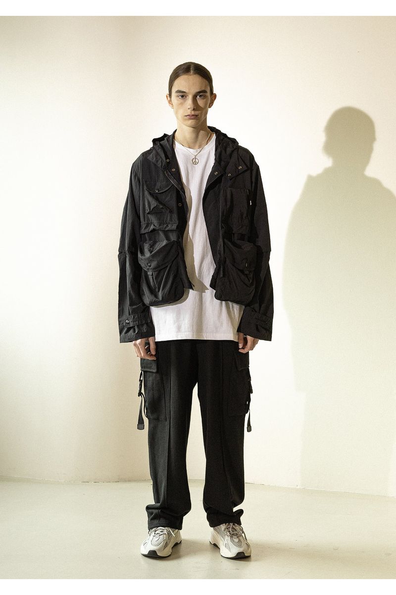 MASSNOUN(マスノウン)の「STRAP CARGO HEAVY TRAINING PANTS(Pants)」
