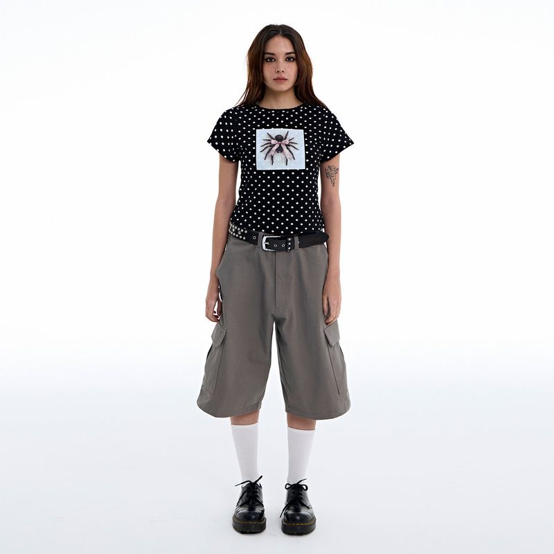 MNMPAIR(ミニマルペア)の「Cargo Bermuda Shorts Gray(Pants)」