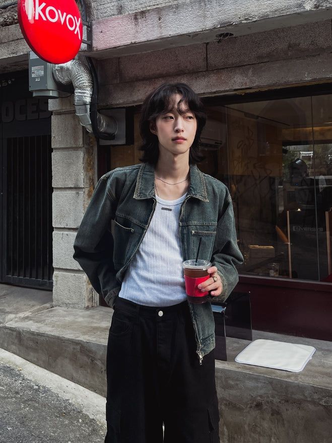 Rogers Rivet Denim Jacket