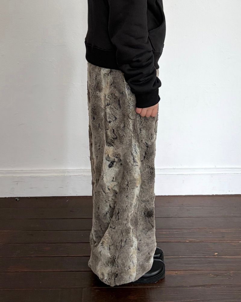 Furry Jogger Pants