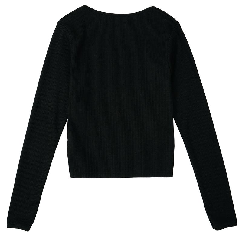 スクエアゴルジＴシャツ / SQUARE GOLGI T-SHIRT_BLACK