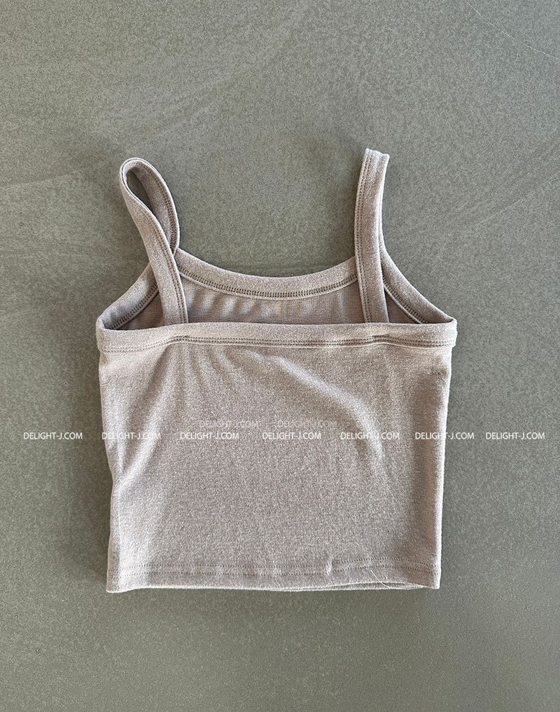 Pleasantly Thick Napping Cropped Sleeveless