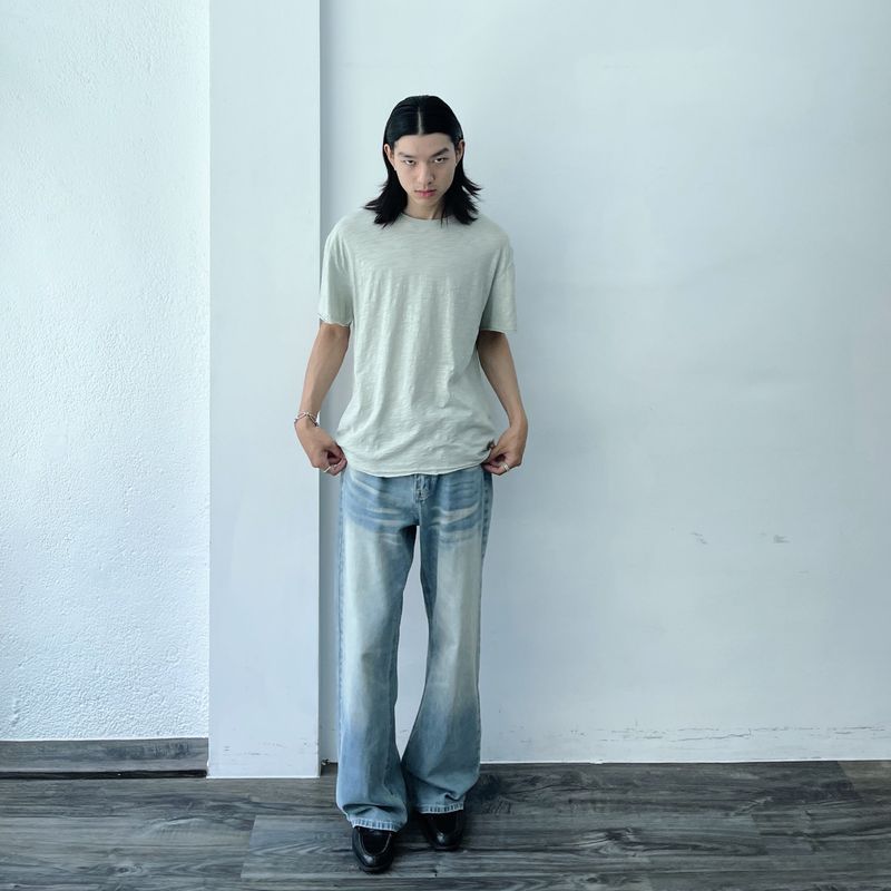 Vintage Light Denim Pants