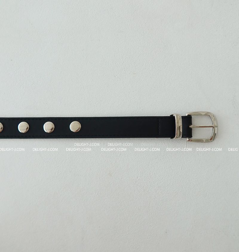 dot ring stud belt