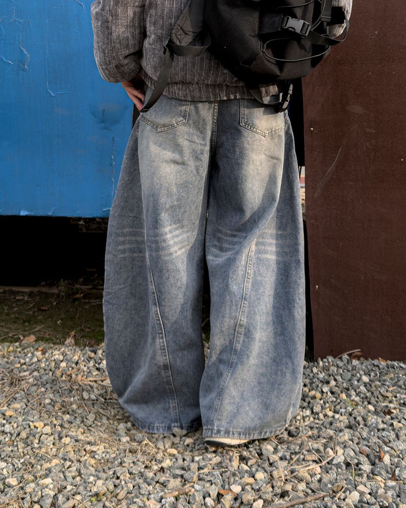 Curvin Shape Wide Denim