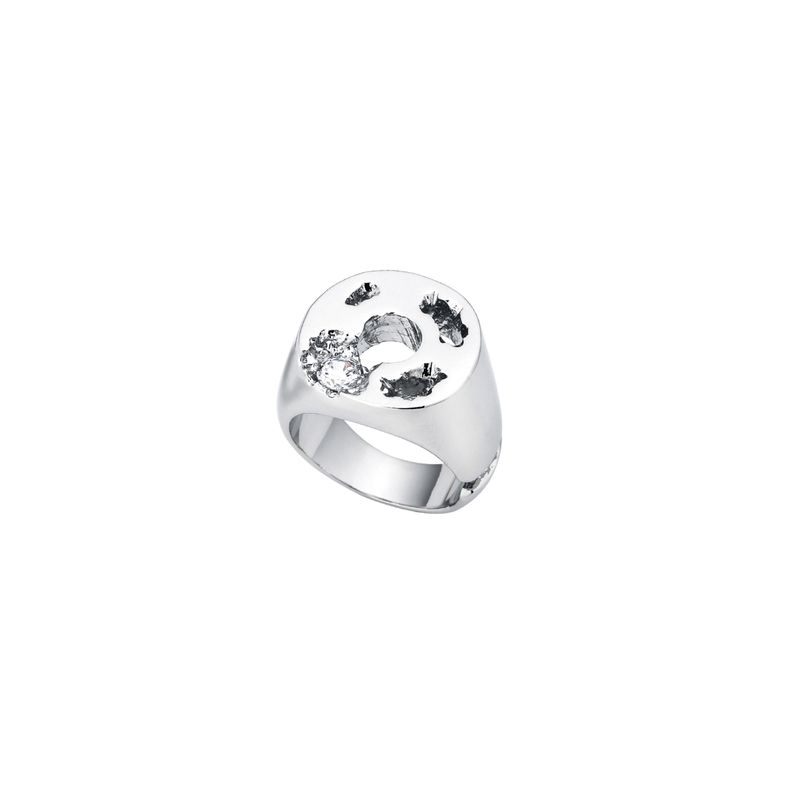 NO.309 [SILVER] ROUND METEOR RING