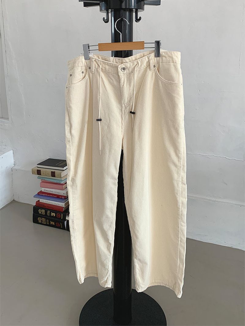 STOPPER WIDE CORDUROY PANTS (3COLOR)