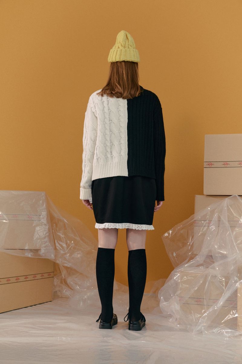 Two blocks Cardigan