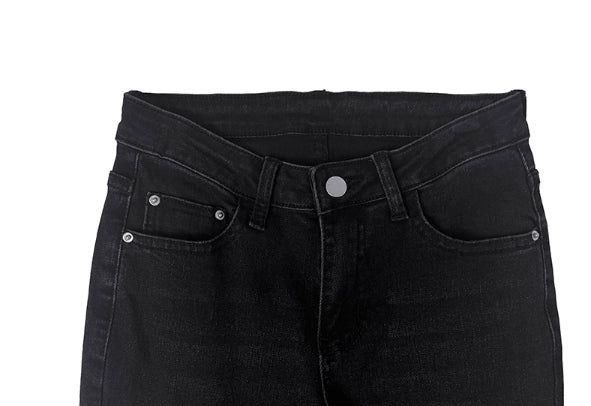 テット デニム ウォッシング ローライズ ブーツカット パンツ