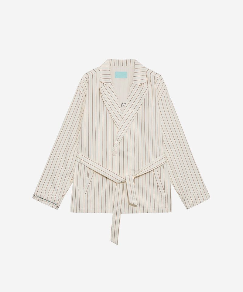Belted Pajama Double Jacket