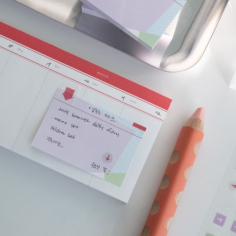 mini memo pad 2set