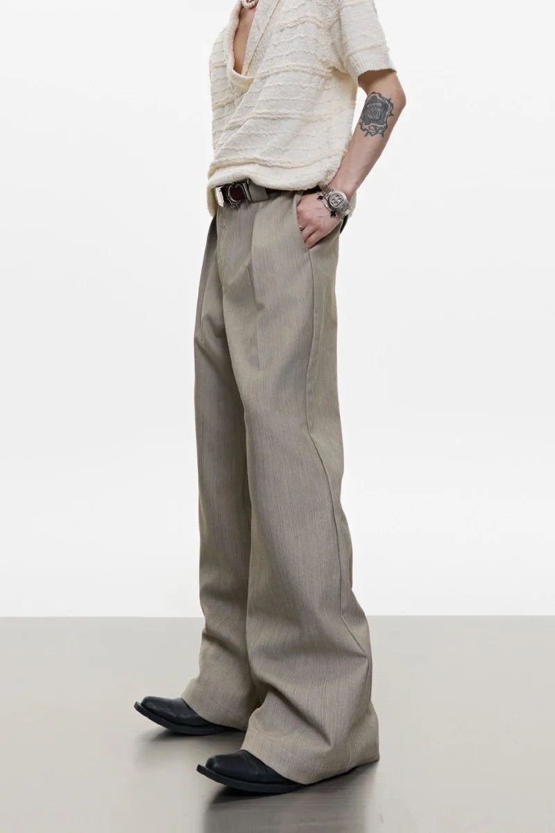 Argue Cultureの「Embroidered Flare Dress Trousers（Pants）」