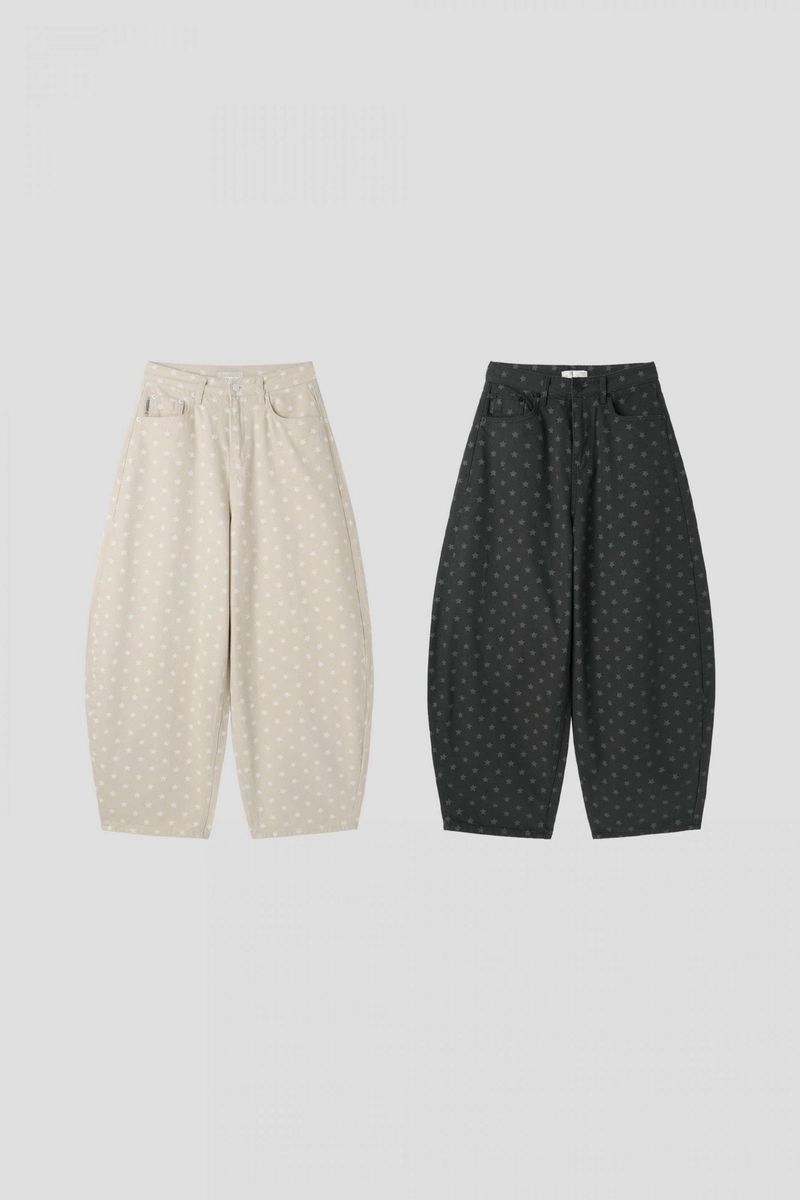 Paul Star Dot Cotton Balloon Pants (2c)