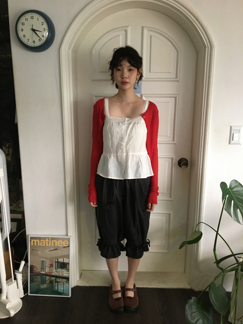 DUGGY（ダギー）の「Neige frill harem pants (2color)（Pants）」