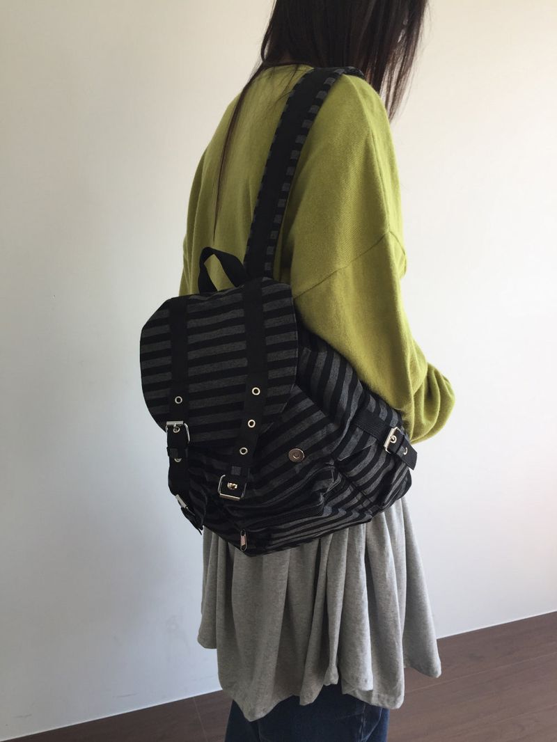 DUGGY（ダギー）の「ウィリーストライプバックパック (2color)（バッグ）」