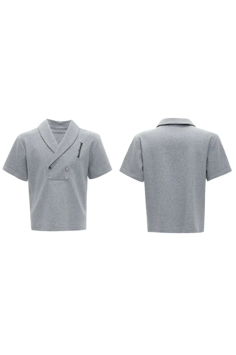 V-Neck Padded Track Shirt