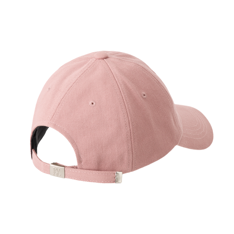 Signature Logo ball cap - DUSTY PINK (PINK LOGO)