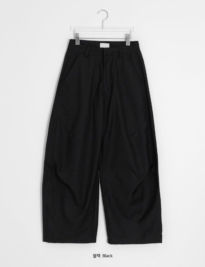 [unisex] Kento One-Tuck Balloon Wide Slacks