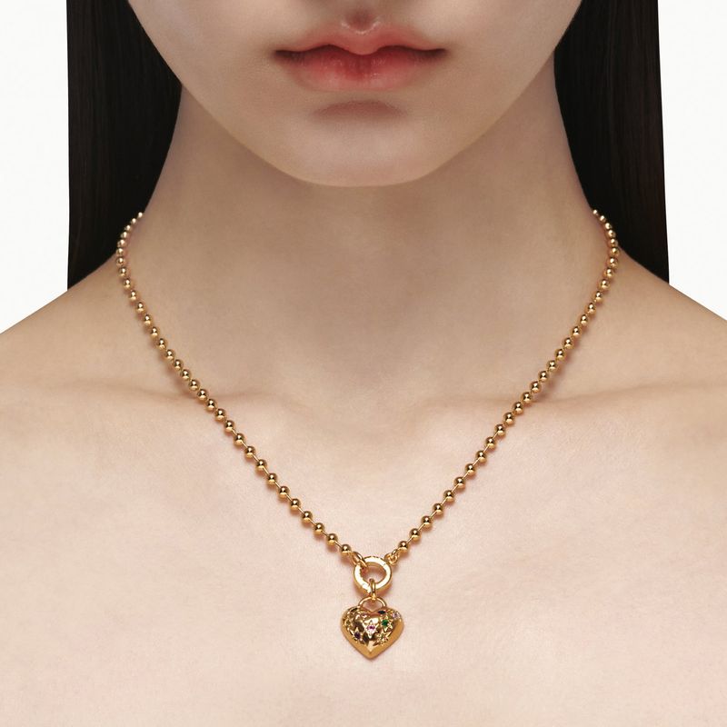 Multi Heart Necklace