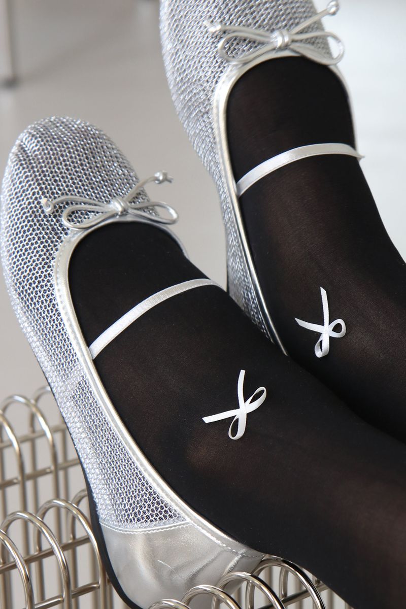 mini ribbon tights (2colors)