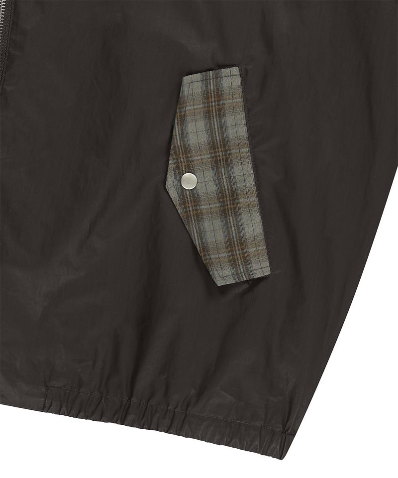 CHECK HARRINGTON JACKET