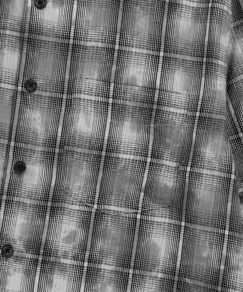 OVERDYED CHECK SHIRT