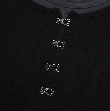 ルーキーズバックルレイヤード長袖Tシャツ