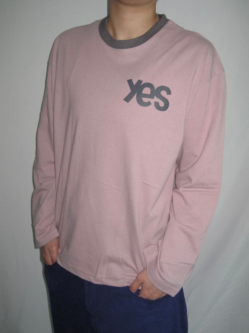 Mokey（モーキー）の「SS Contrast Long Sleeve T-Shirt (4 Colors)（Tops）」