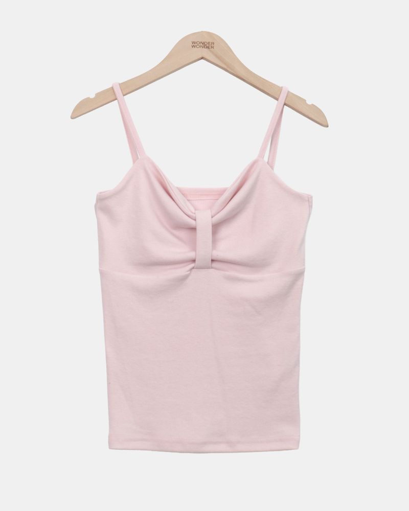 Uer Ribbon Sleeveless Top