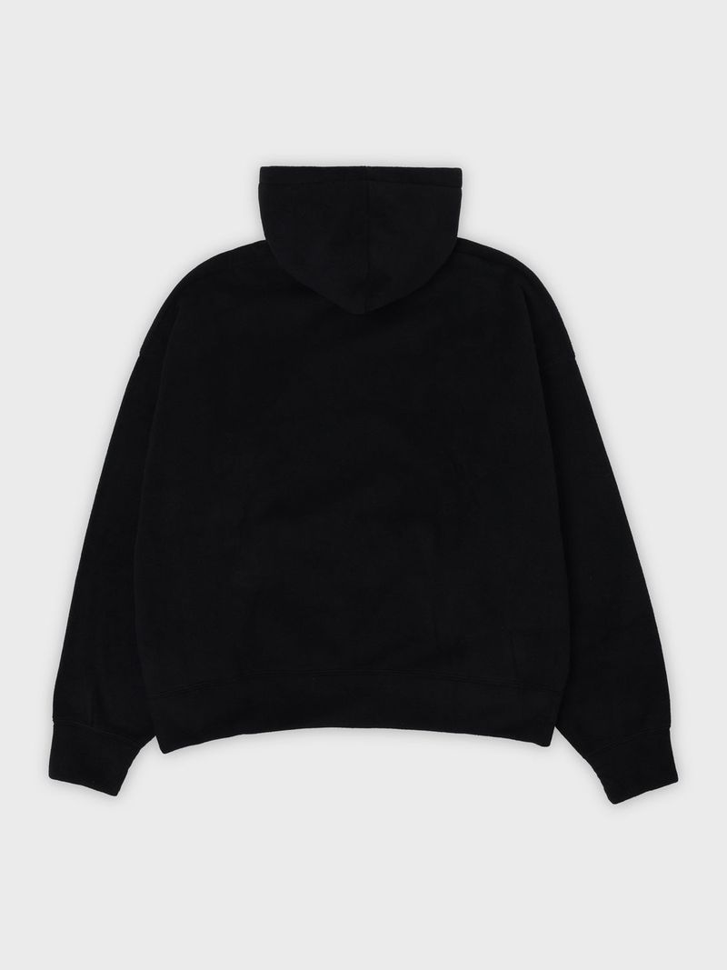フリースフーディー - BLACK