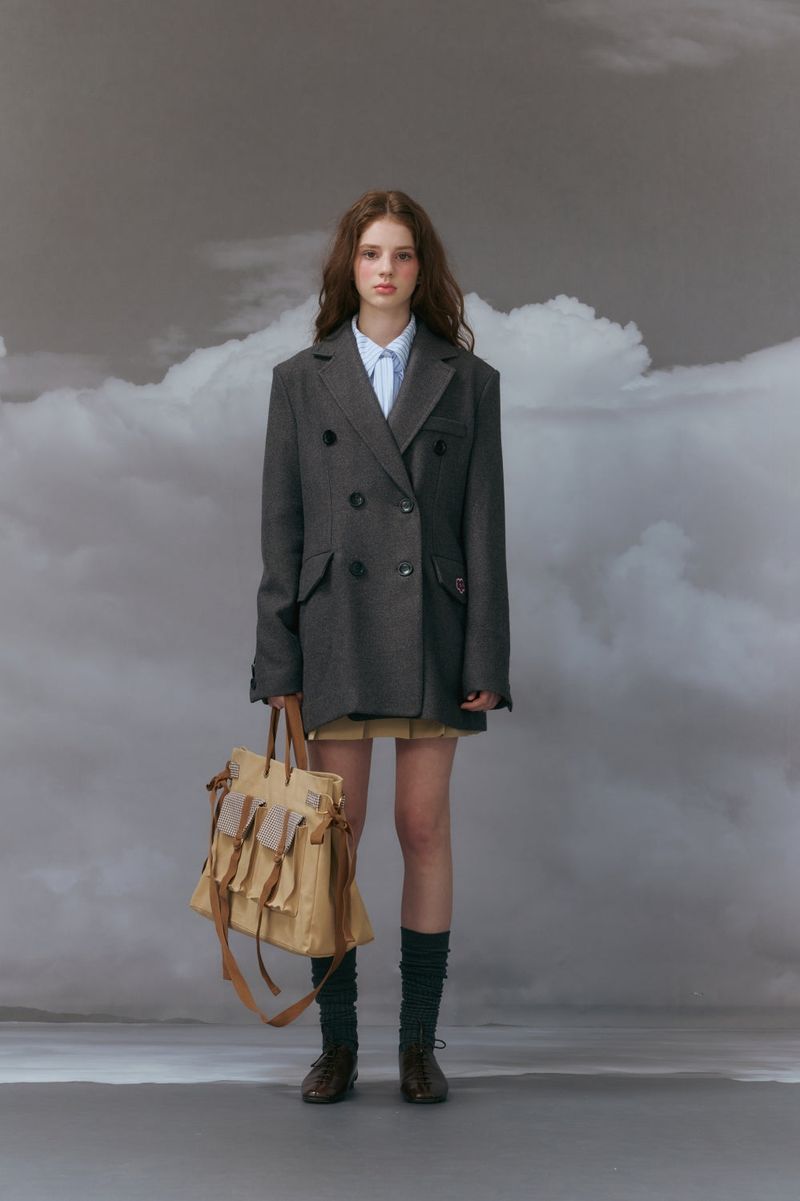 ROMANCHIC(ロマンシック)の「Oversize double jacket(Jackets/Outerwear)」