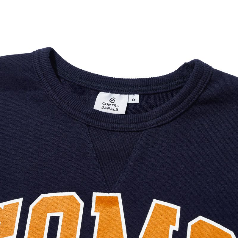 COMO VARSITY SWEATSHIRT [NAVY]