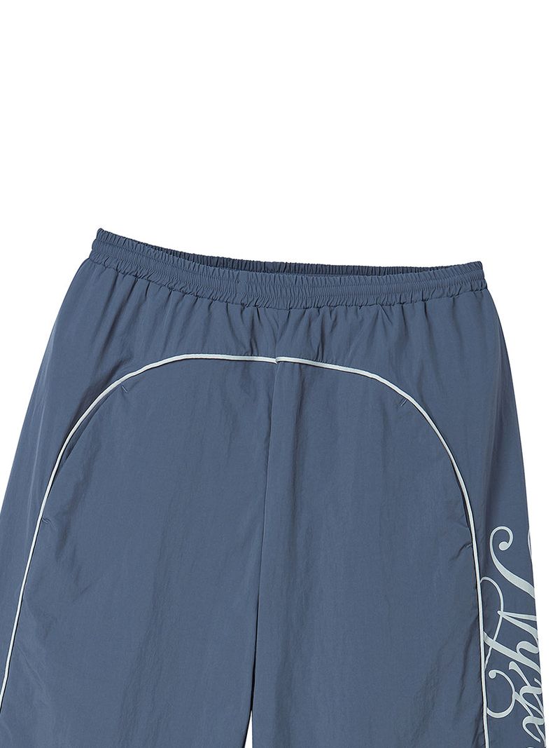 LINE HALF PANTS BLUE