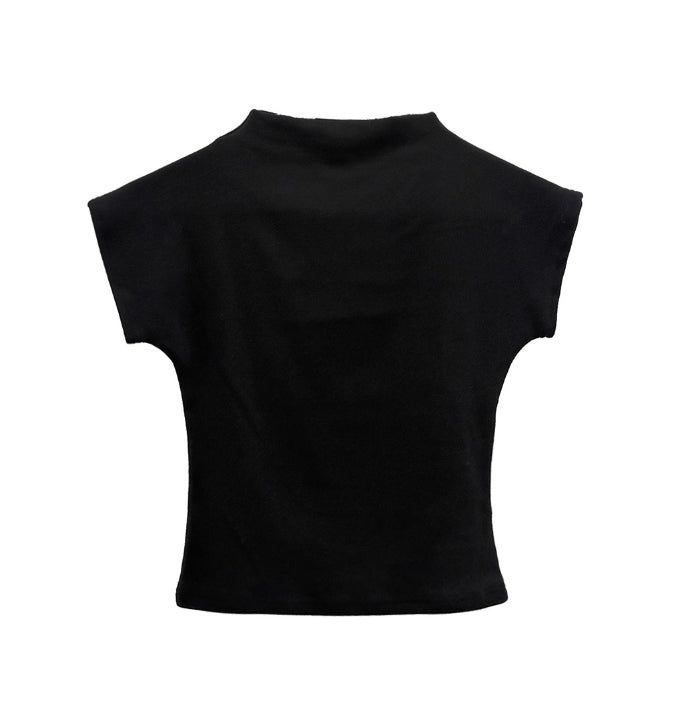 Softneck drop short-sleeve tee
