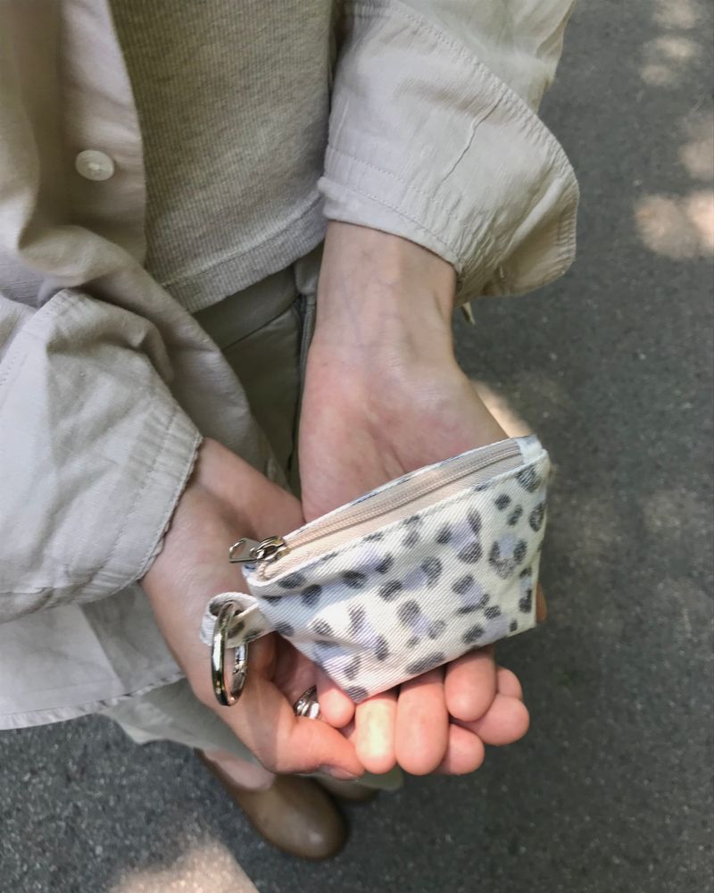Keyring Pouch - Baby Milky Cow
