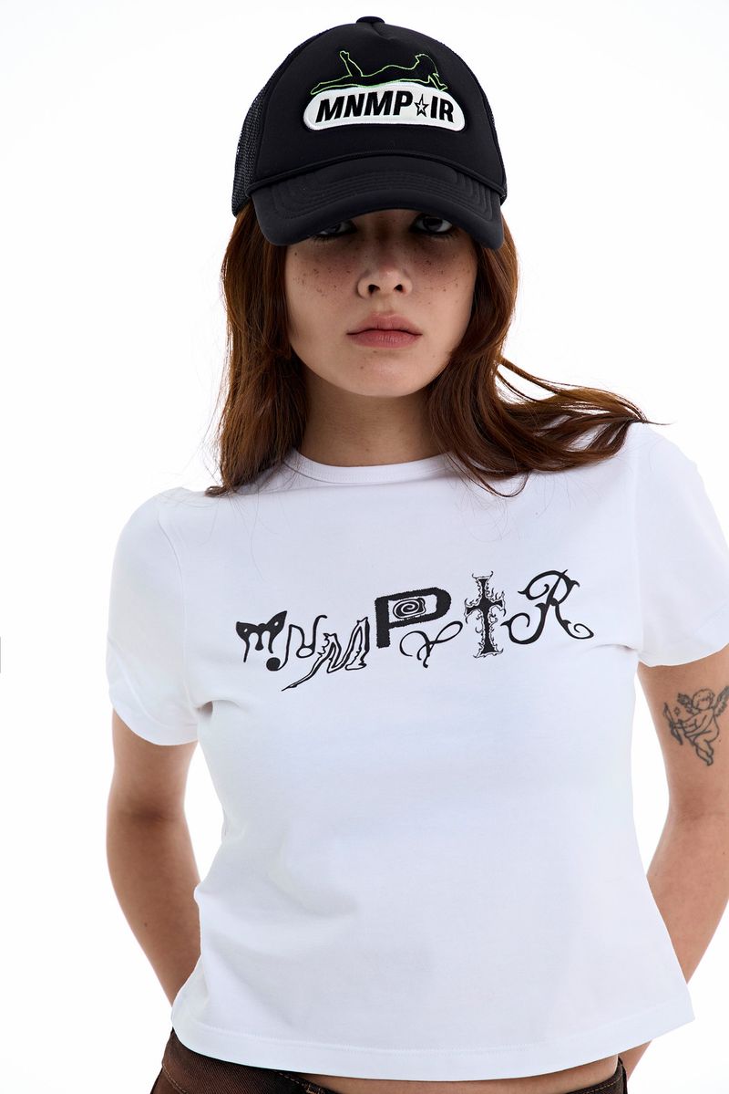 Mystic Type Logo Tee [White]