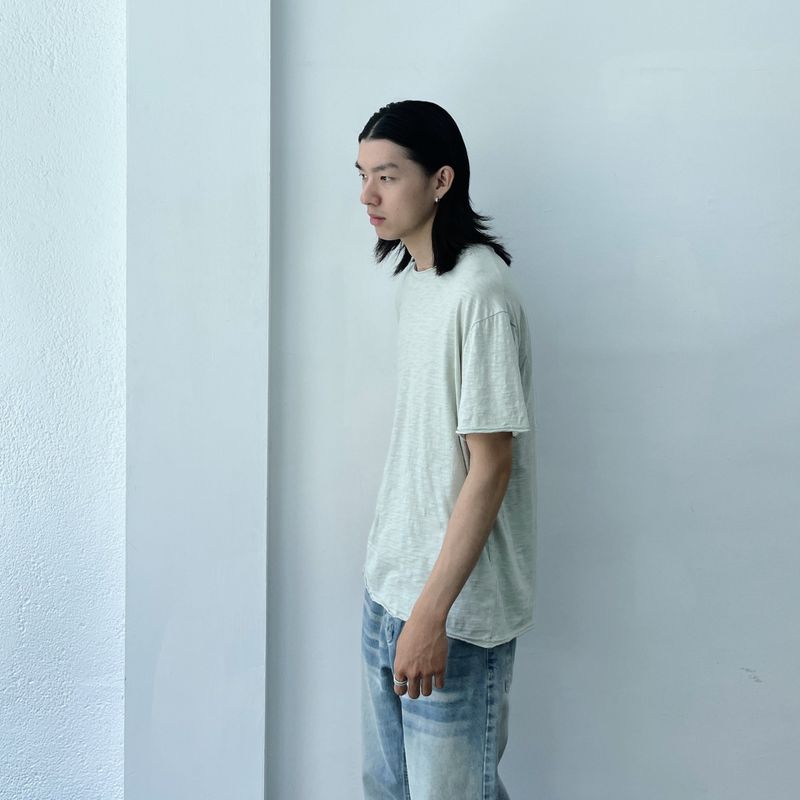 Natural Cotton Relaxed Tee