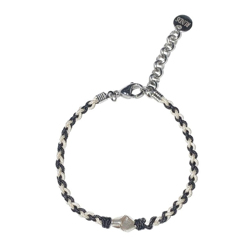 karen silver knot bracelet 