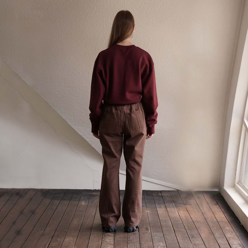 Brown Double Pants