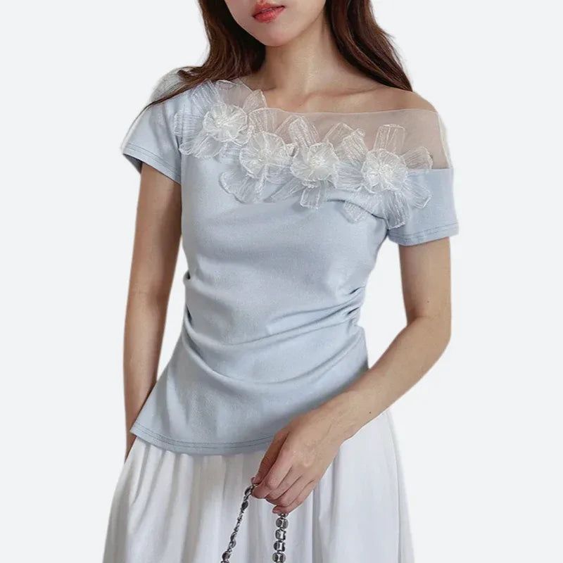 [1+1 Special] Blouse & Top SET