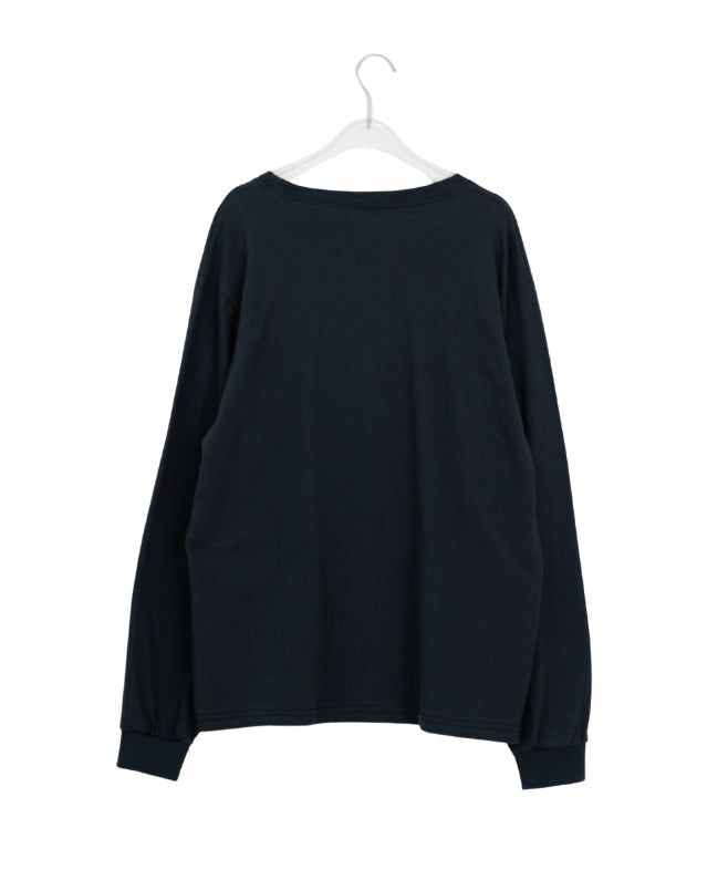 26FW★ [BAONHAUS] Haydin Patch Over Long Sleeve Tee