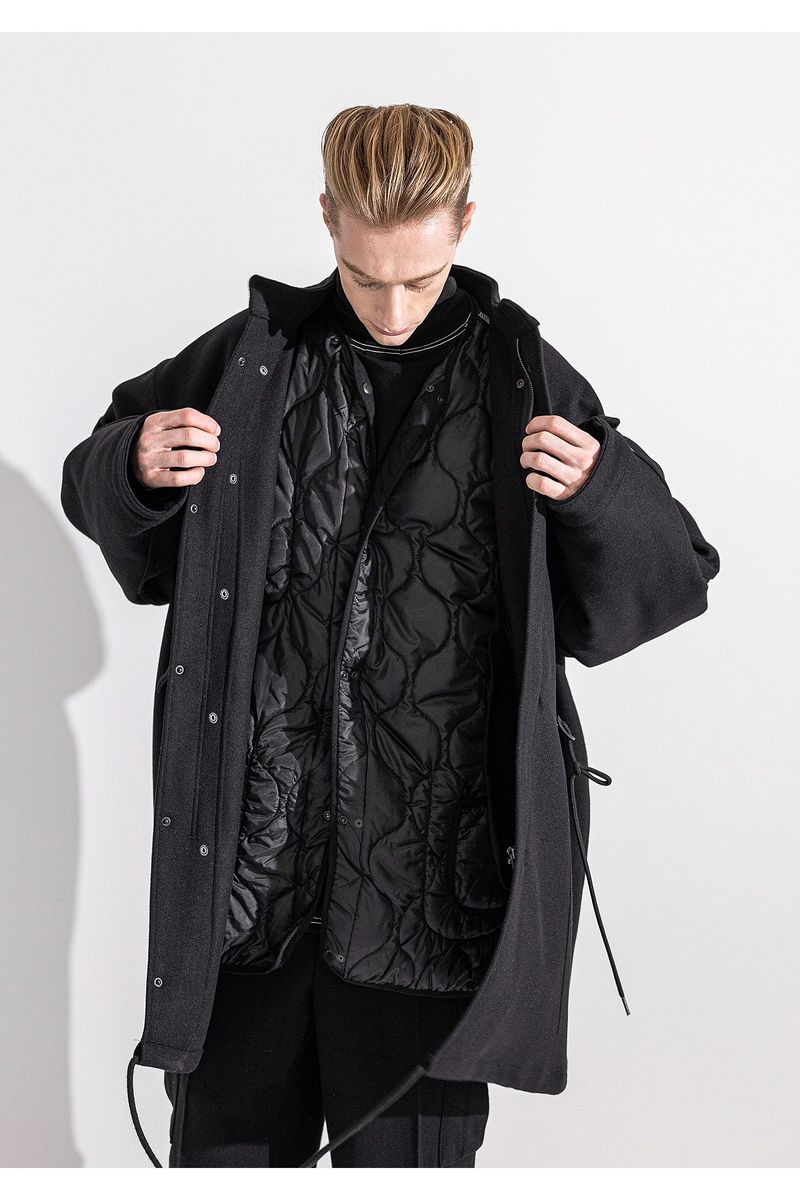 M-65 FISHTAIL WOOL COAT