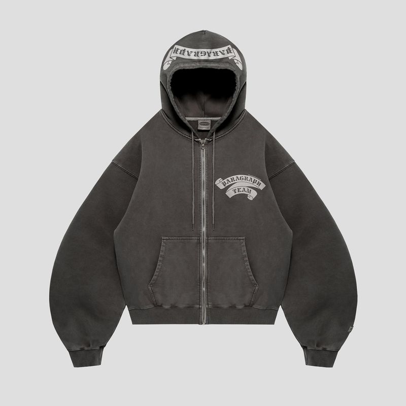 PARAGRAPH(パラグラフ)の「PARAGRAPH BANNER ZIP HOODIE(Tops)」