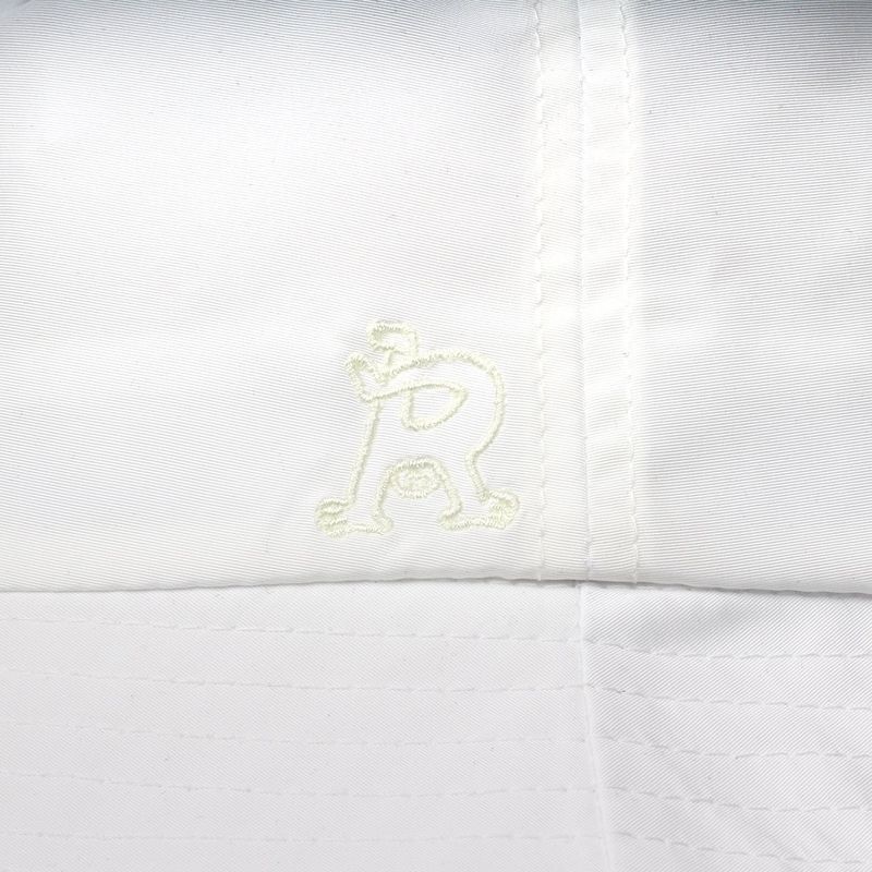 Basic Logo Bucket Hat White