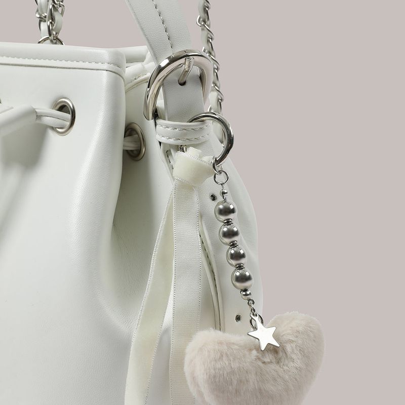 2way Chain Bag - White