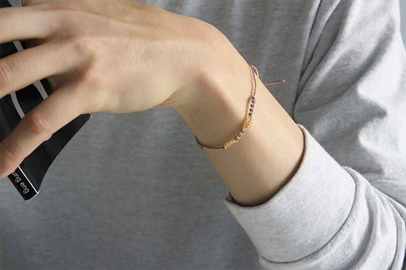 [MADE] BRACELET 34 (VIOLET)