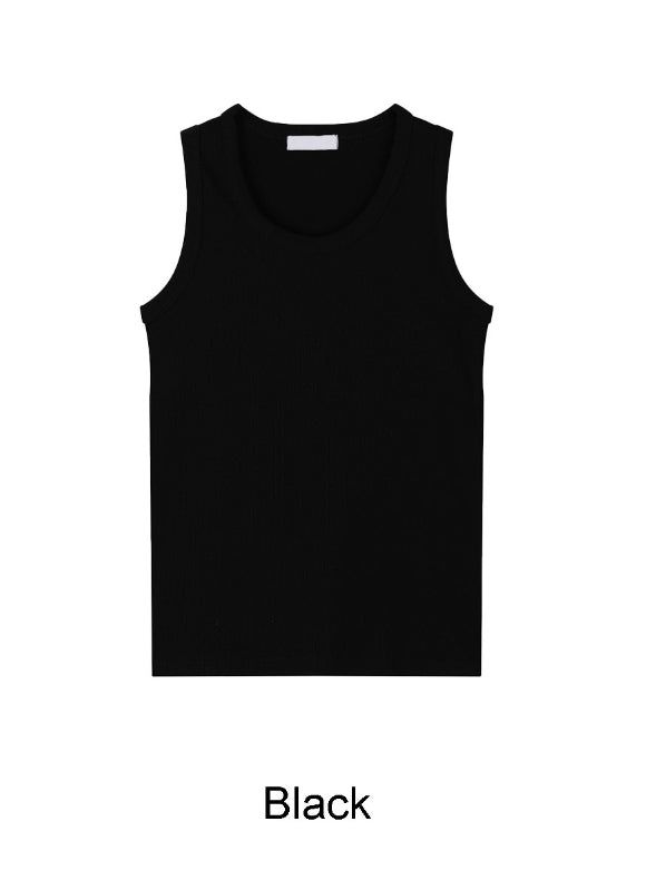 Enser Ribbed Sleeveless