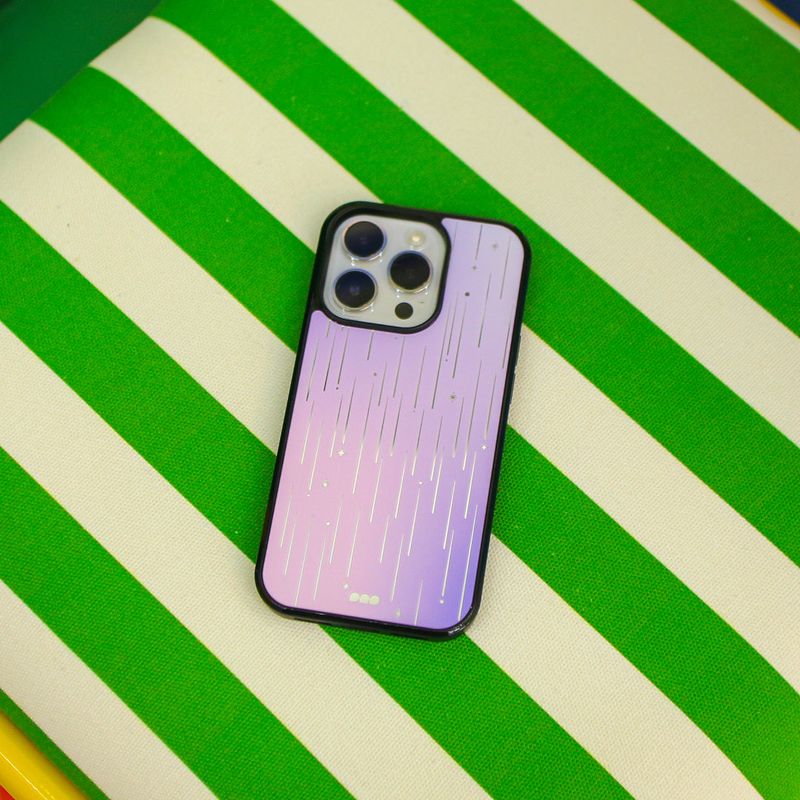 【MADE】 Star Shower glass Mirror bumper case