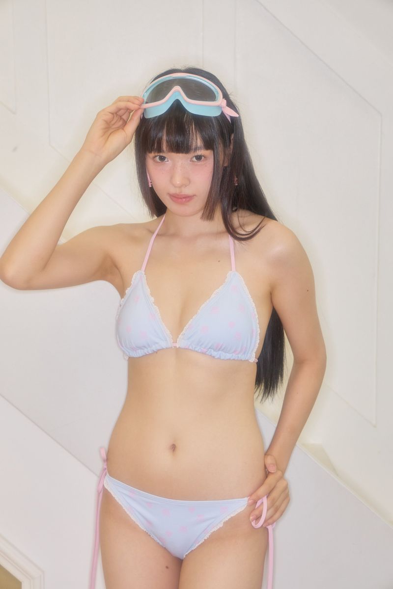 SHAKIRI（シャキリ）の「キリスカルレースビキニボトム (BLUE)（水着）」